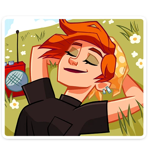 Стикер Дачница Марина