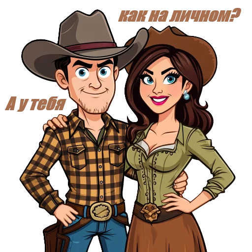 Стикер Cowboys