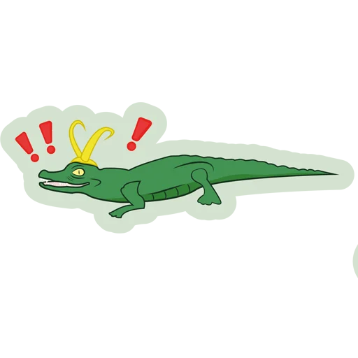 Стикер Кроколоки