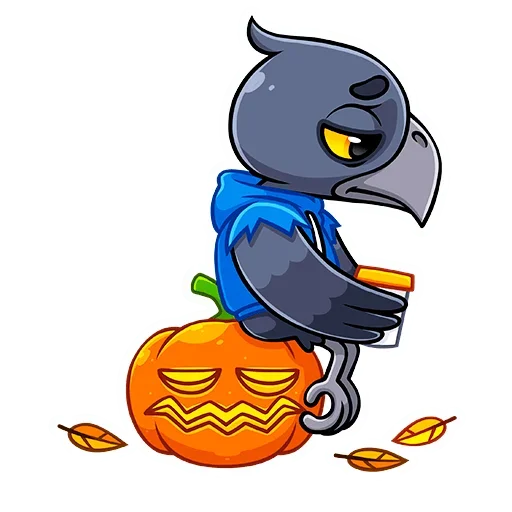 Стикер Ворон Кру