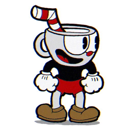 Стикер Cuphead