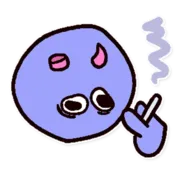 Стикер Cursed Bisquit