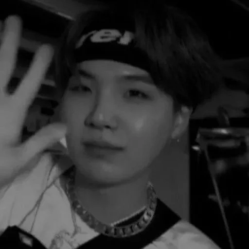 Стикер dark/black min yoongi. ^ ^