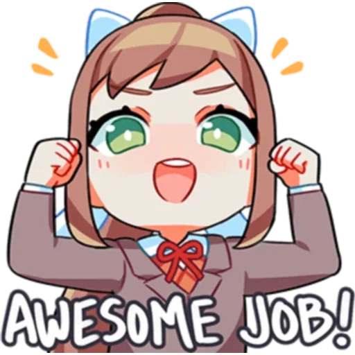 Стикер DDLC