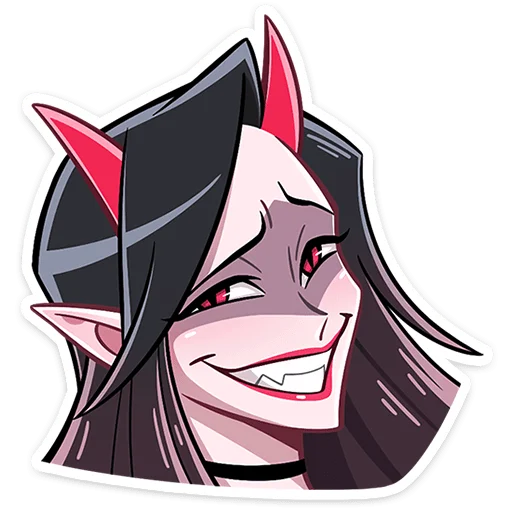 Стикер Дьяволица 2.0