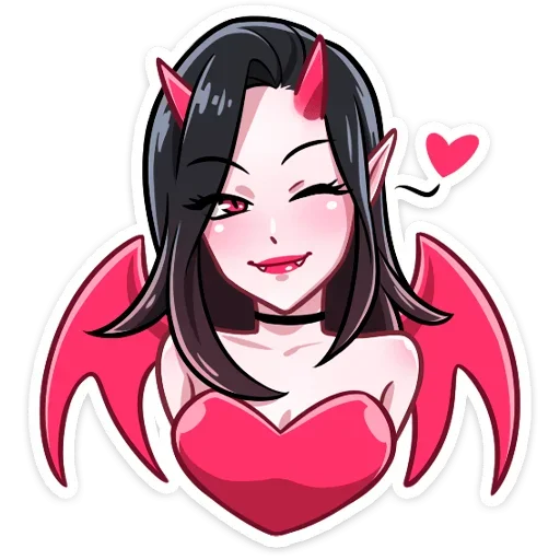 Стикер Дьяволица