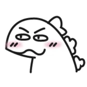 Стикер 小恐龙高清版