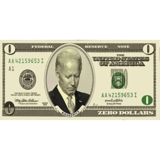 Стикер Доллары США