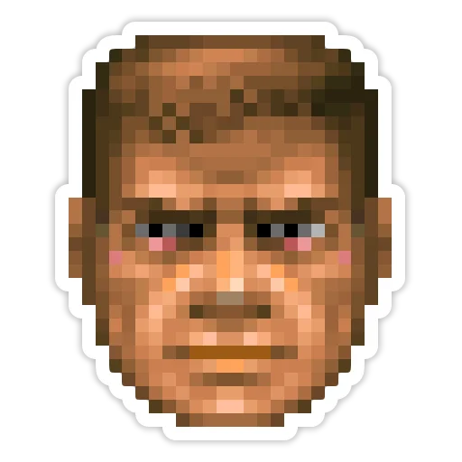 Стикер Doom Slayer