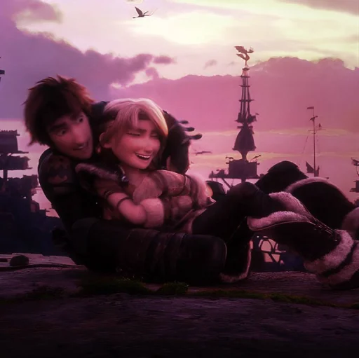 Стикер Как приручить дракона