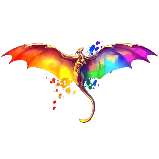 Стикер Драконы