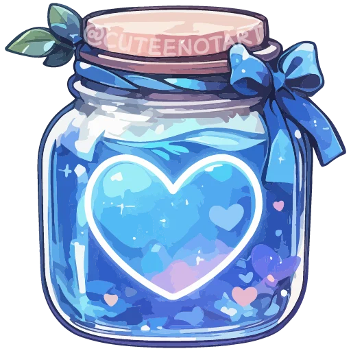 Стикер dreams in a jar