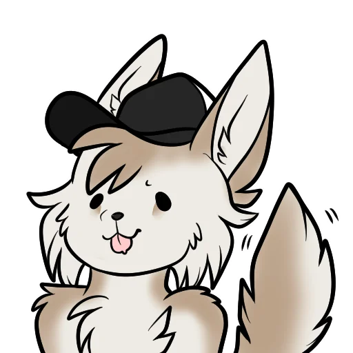 Стикер machFennec has large ears!