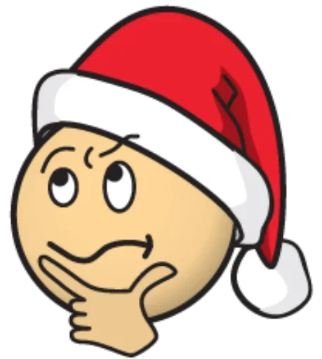 Стикер Дурак Онлайн новогодние