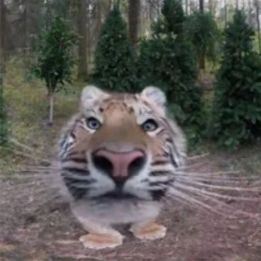 Стикер Тигр