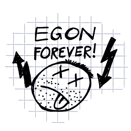 Стикер Egon Forever!