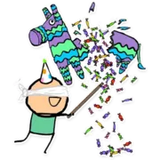 Стикер Cyanide and Happiness