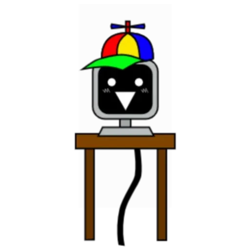 Стикер Мистер Фан Компьютер