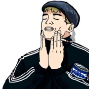 Стикер feels good man