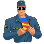 Стикер МЧС