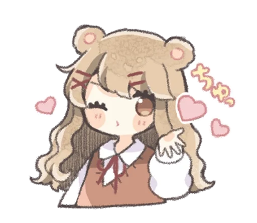 Стикер fluffy