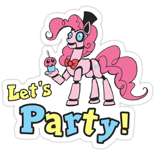 Стикер FNAF Pony