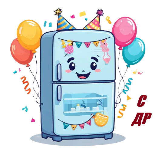 Стикер Fridge Gang