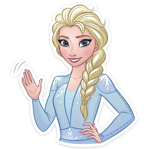 Стикер Холодное Сердце 2