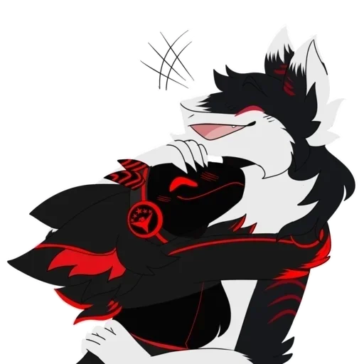 Стикер Друзья фурри