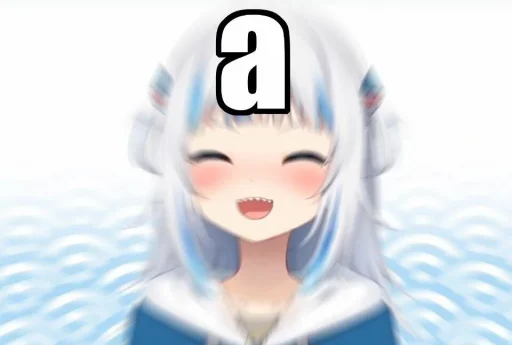 Стикер Gawr Gura