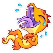 Стикер Геккоша