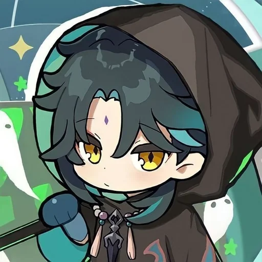 Стикер genshin impact