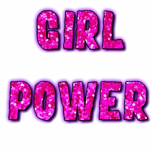 Стикер GRL PWR