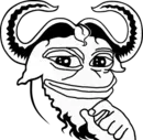 Стикер GNU/Memes