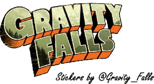 Стикер Gravity Falls