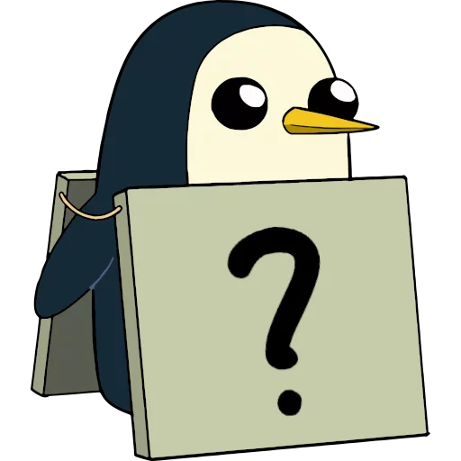 Стикер Gunter (Hora de aventuras) - Frases