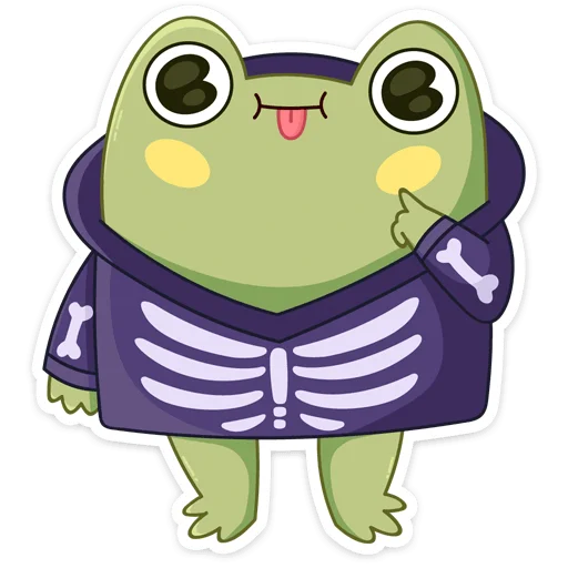 Стикер Хеллоуин с Хоппером