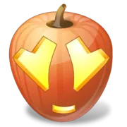 Стикер Halloween pumpkin
