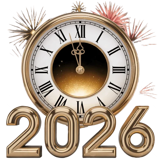 Стикер Hello 2026