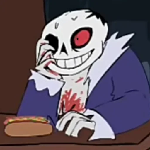 Стикер Horrortale sans
