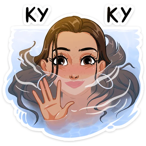 Стикер Жаркая Летта