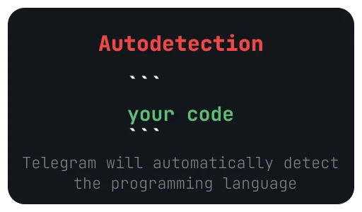 Стикер How to write code snippets