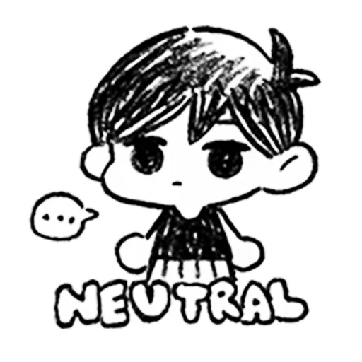 Стикер i love omori sm