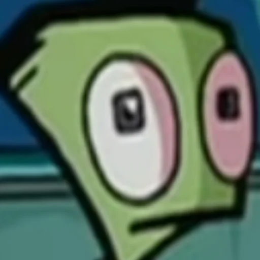 Стикер Invader Zim