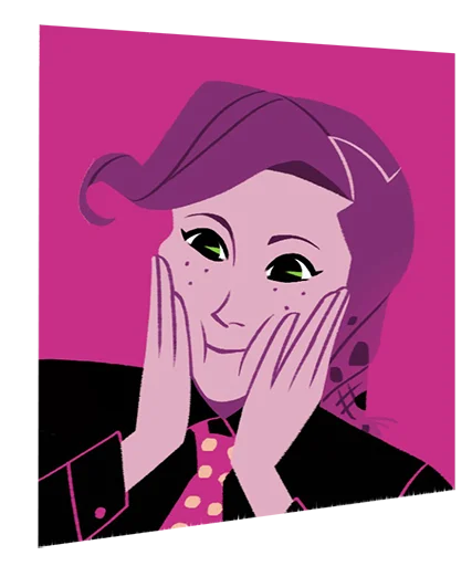 Стикер 50 оттенков жожи ☮️