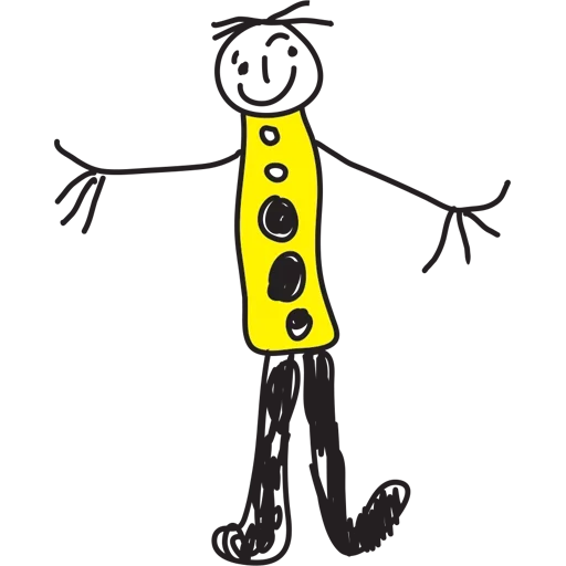 Стикер kids draw