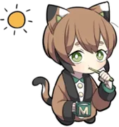 Стикер Кисуня