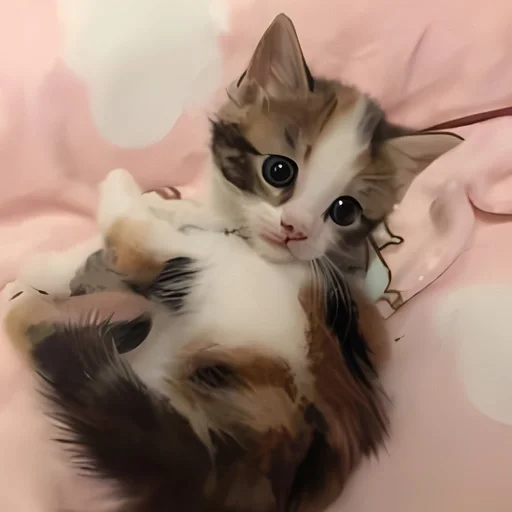 Стикер kitten kawaii