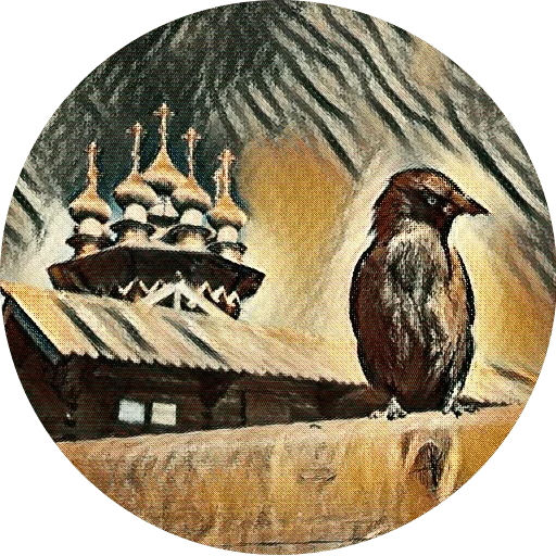 Стикер kizhi bird