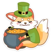 Стикер Клеверок